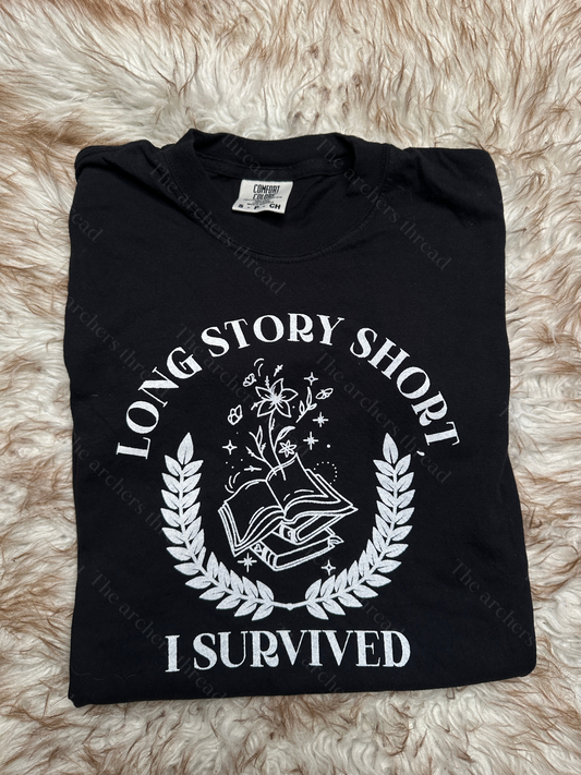 Long Story Short Black Top