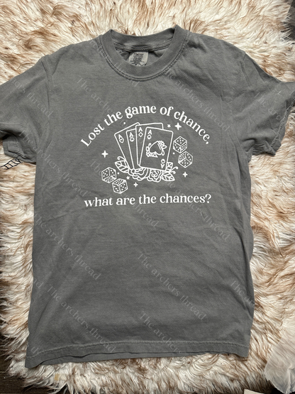 Lost The Game Of Chance Top