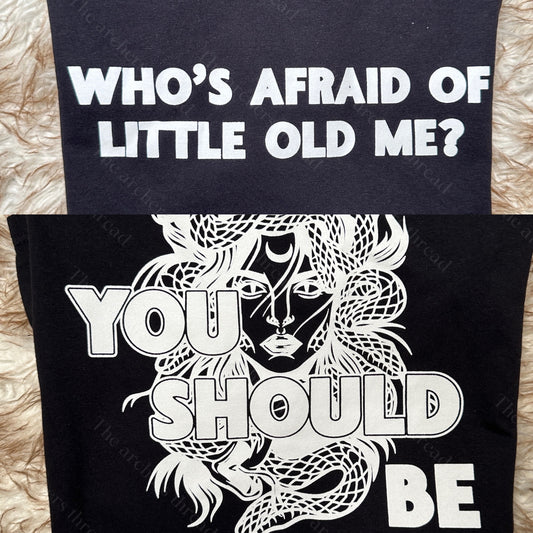 Who’s afraid of little old me snake top