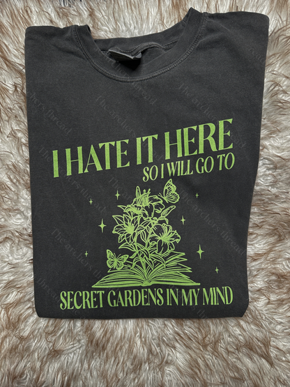 I hate it here bookish merch