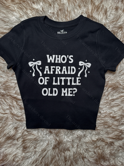 Who’s afraid of little old me, bow front Medusa back