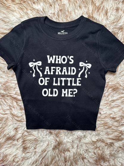 Who’s afraid of little old me, bow front Medusa back