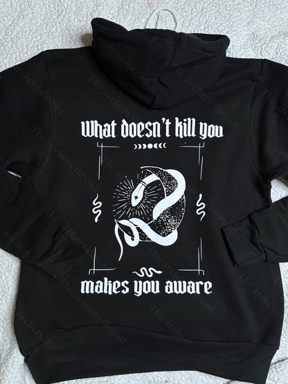 What doesn’t kill you makes you aware