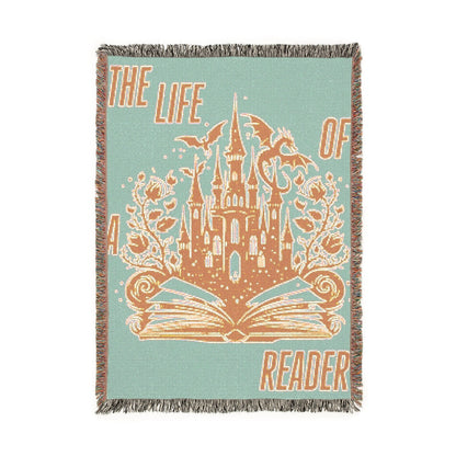 The Life of a Reader blanket