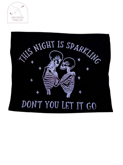 This Night is Sparkling Skeleton Top