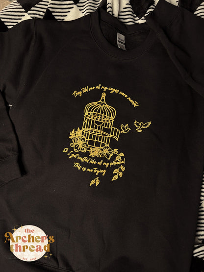 This Is Me Trying Cages Top