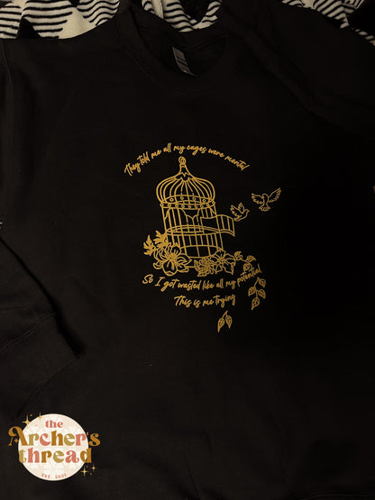 This Is Me Trying Cages Top