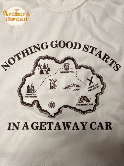 Getaway Car Map Top