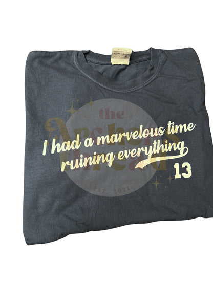 I had a marvelous time ruining everything top