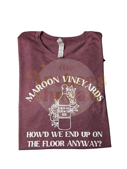 Maroon Vineyards Top