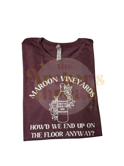 Maroon Vineyards Top