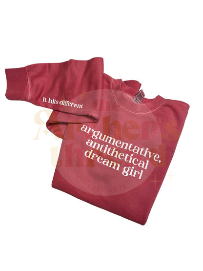 Argumentative Antithetical Dream Girl Top