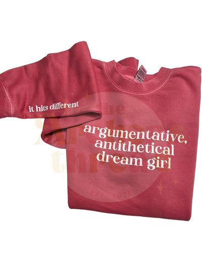 Argumentative Antithetical Dream Girl Top