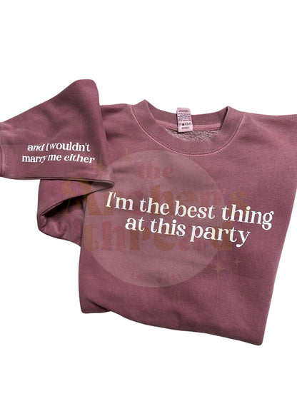 The Best Thing at This Party Top