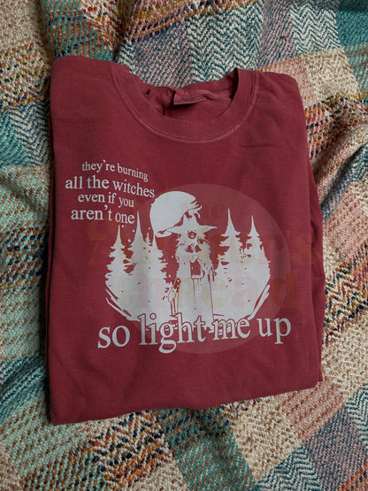 Light Me Up Shirt Red