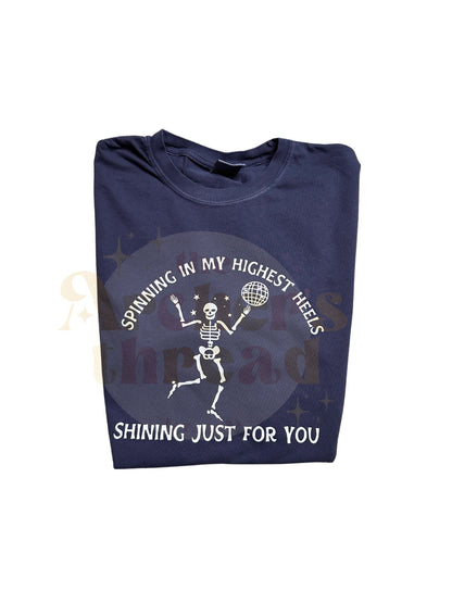 Spinning in My Highest Heels Top