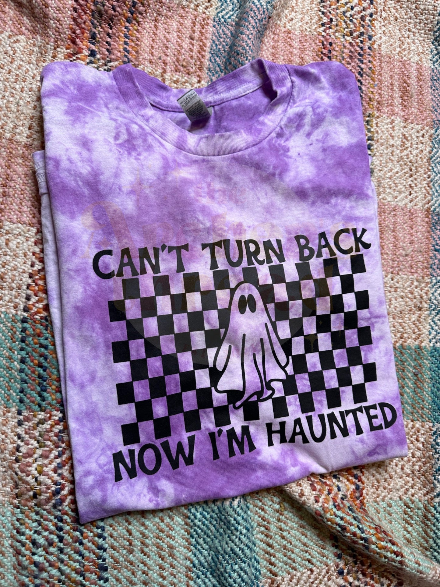 Haunted Tie-Dye Top