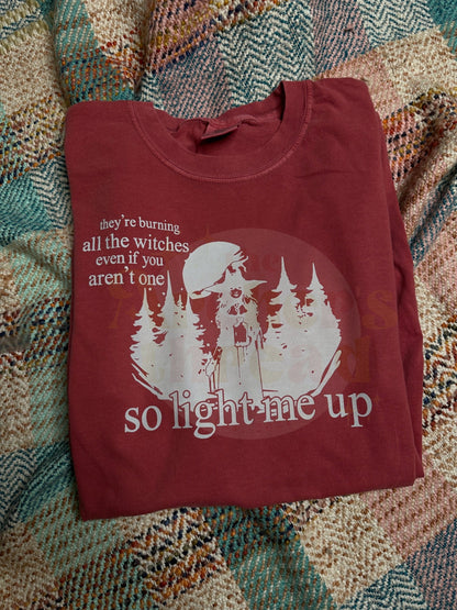 Light Me Up Shirt Red