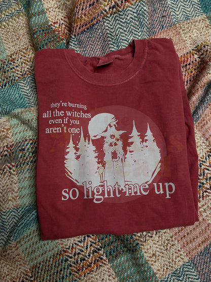 Light Me Up Shirt Red
