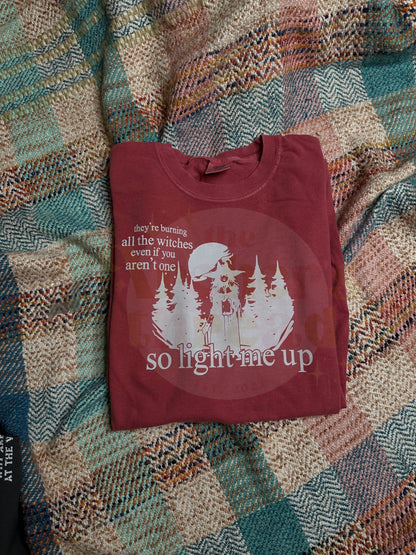 Light Me Up Shirt Red